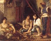 Algerian Women in their Apartments, Eugene Delacroix